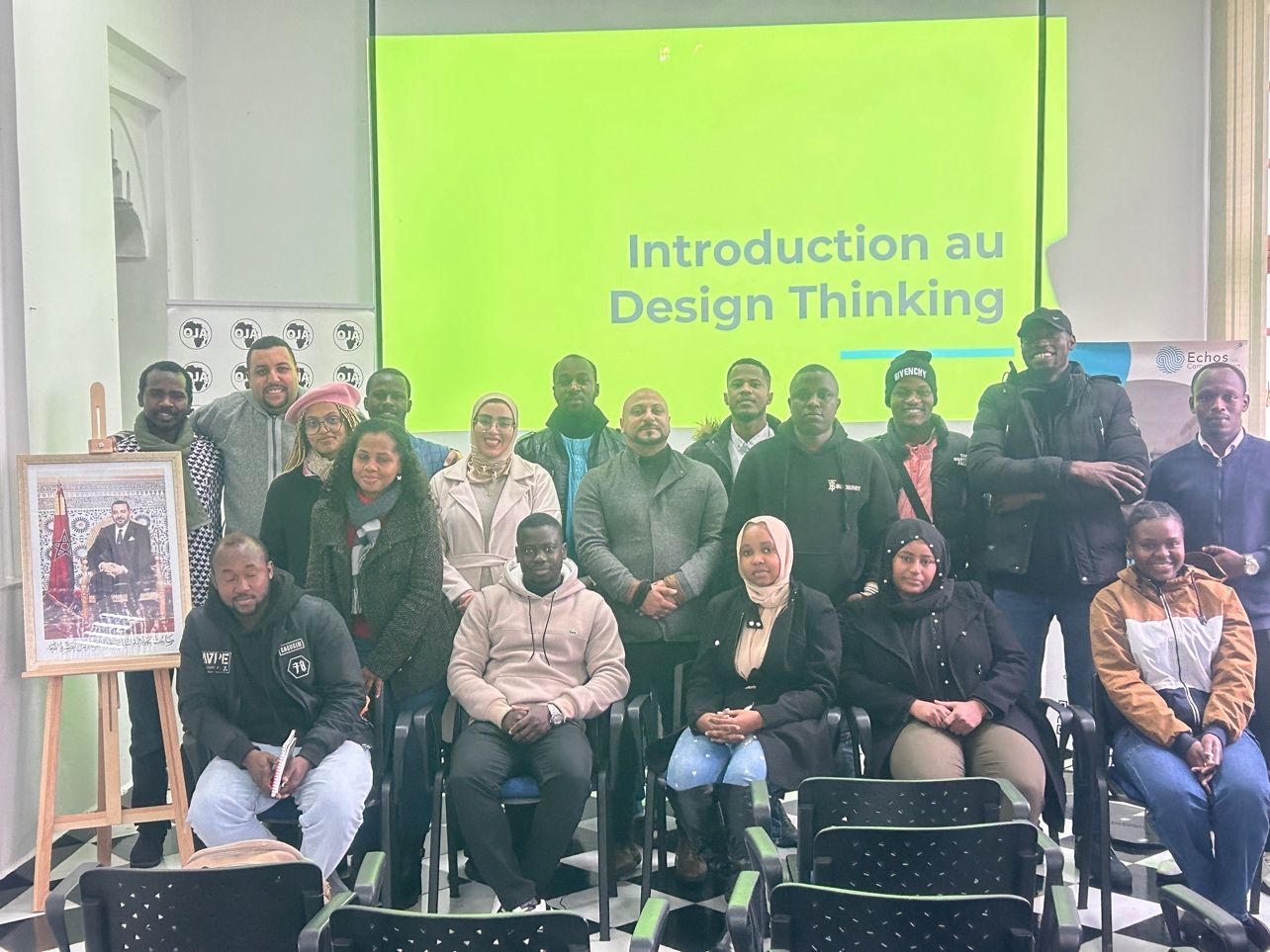 Atelier de design thinking animé par Bilal Aljouhari à Tanger